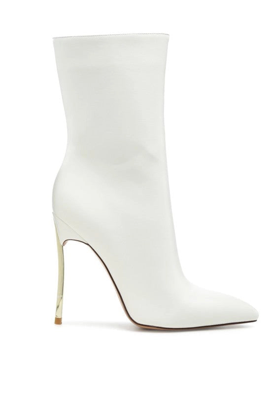 London Rag Over the Ankle Stiletto Boot