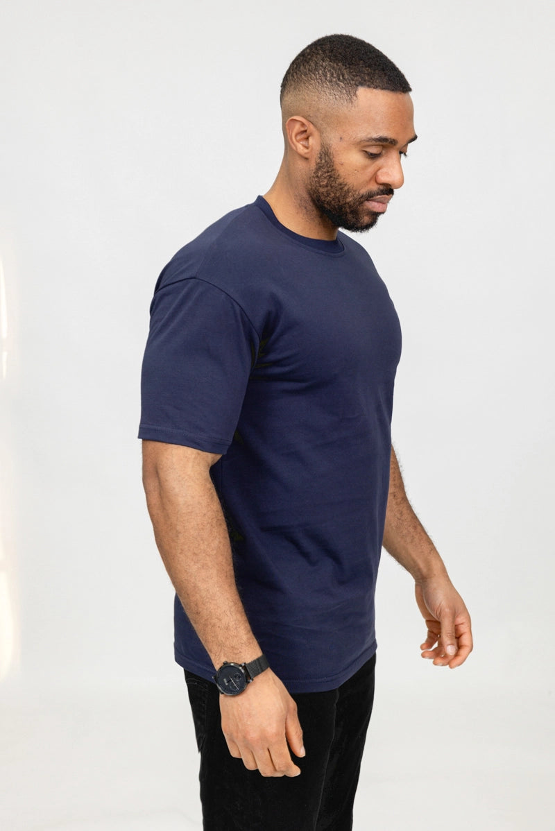 Plain Oversized Round Neck T-Shirt