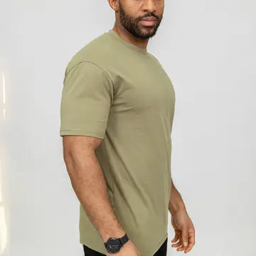 Plain Oversized Round Neck T-Shirt