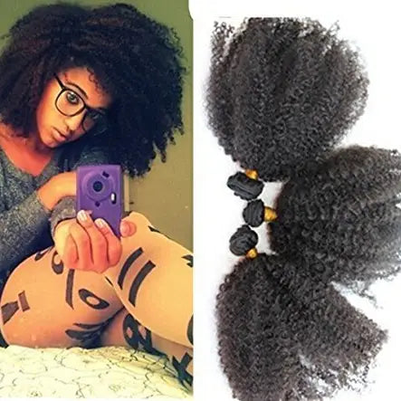 Brazilian Afro Textured Extensions