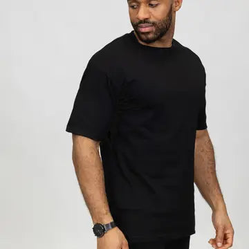 Plain Oversized Round Neck T-Shirt