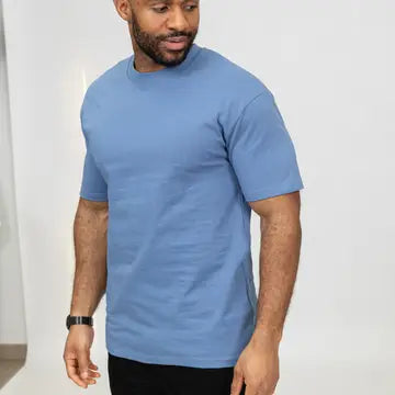 Plain Oversized Round Neck T-Shirt