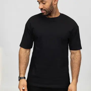 Plain Oversized Round Neck T-Shirt