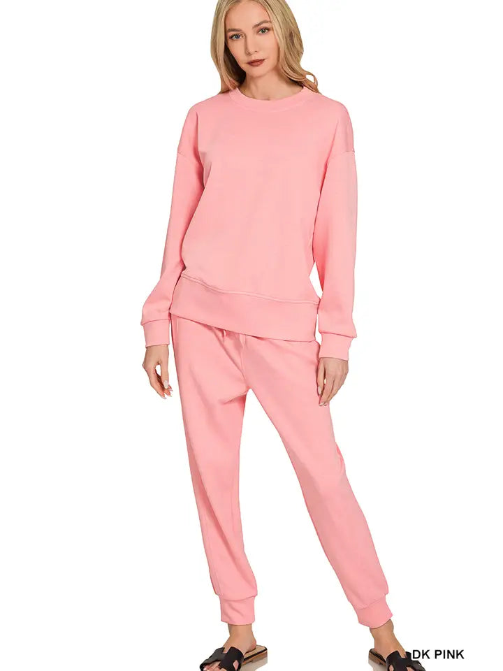 Scuba Crewneck Pullover & Joggers 2 Pc Set