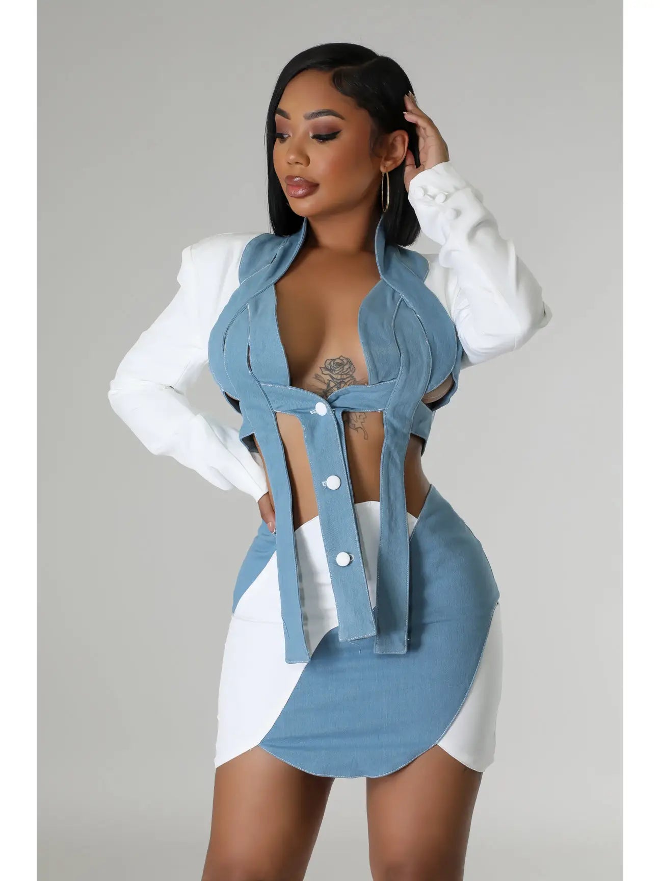 Crisp Clean Skirt Set