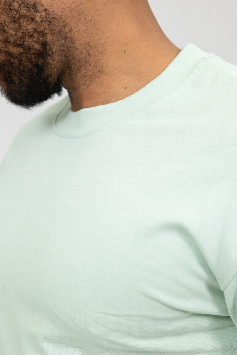 Plain Oversized Round Neck T-Shirt