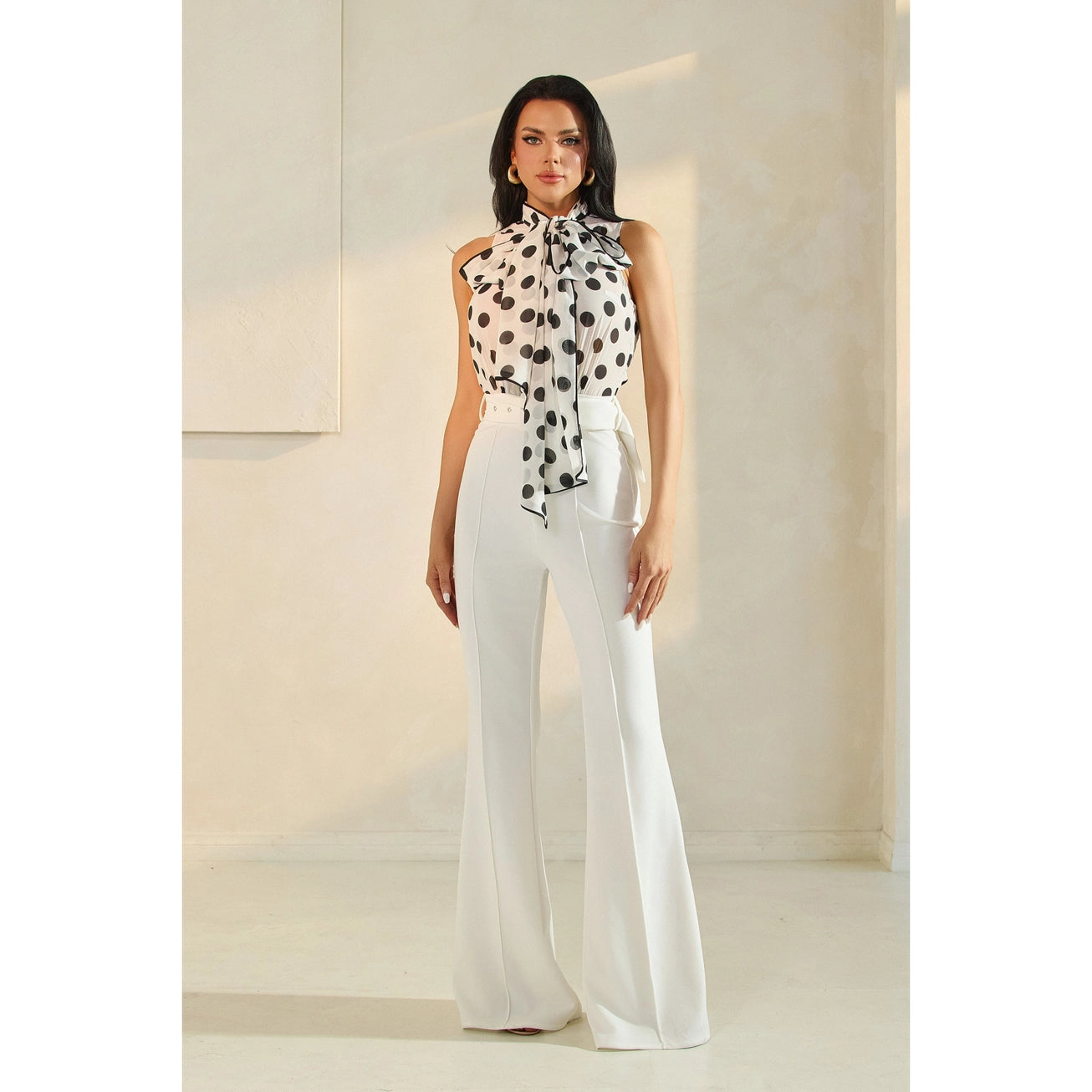 Polka Dot Jumpsuit