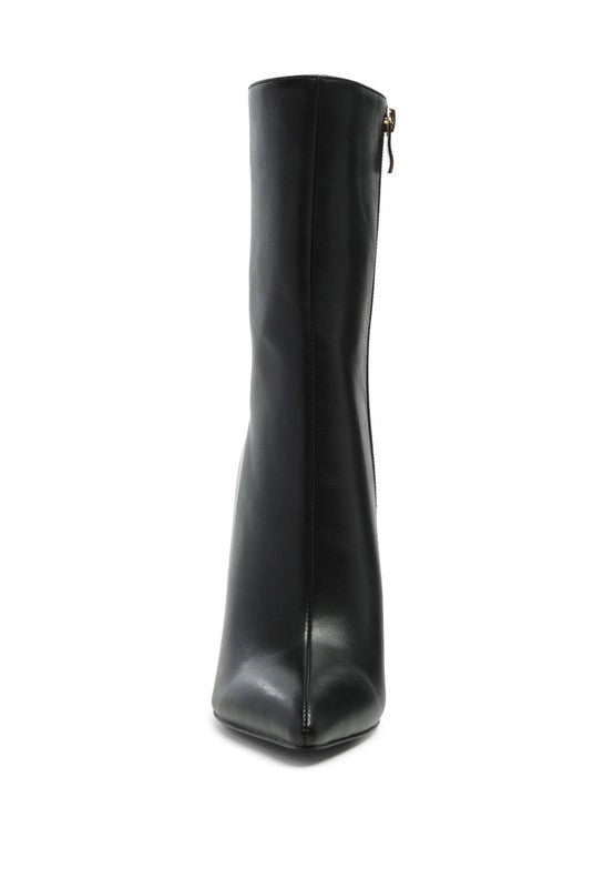 London Rag Over the Ankle Stiletto Boot