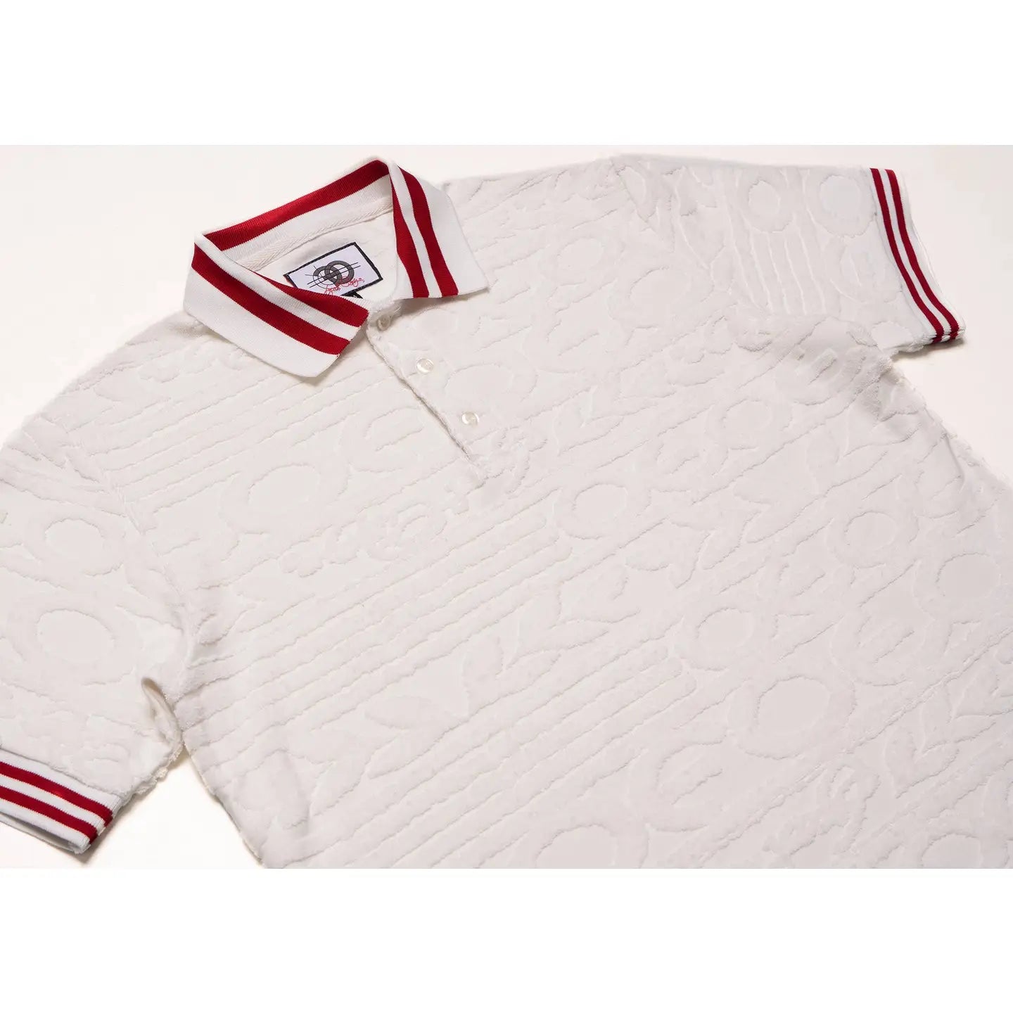 Baroque Terry Polo Short Set