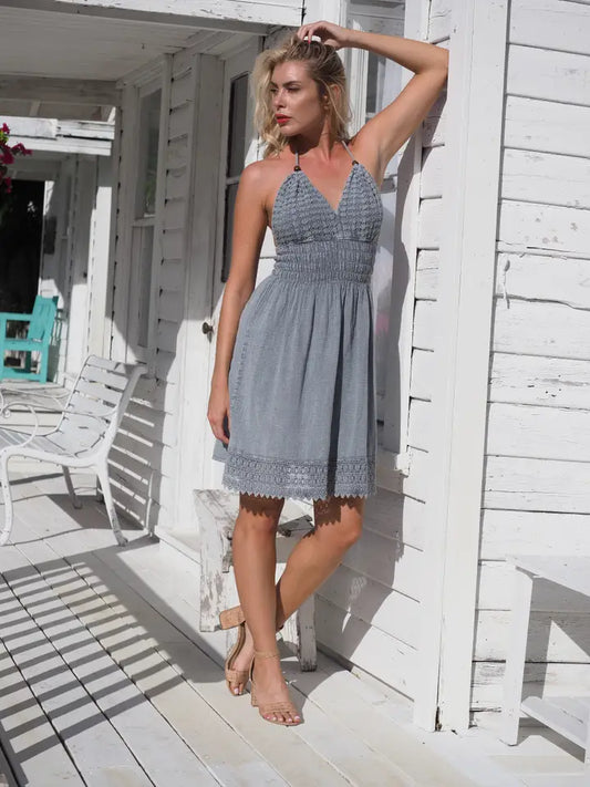 Martinique Fossil Gray Dress