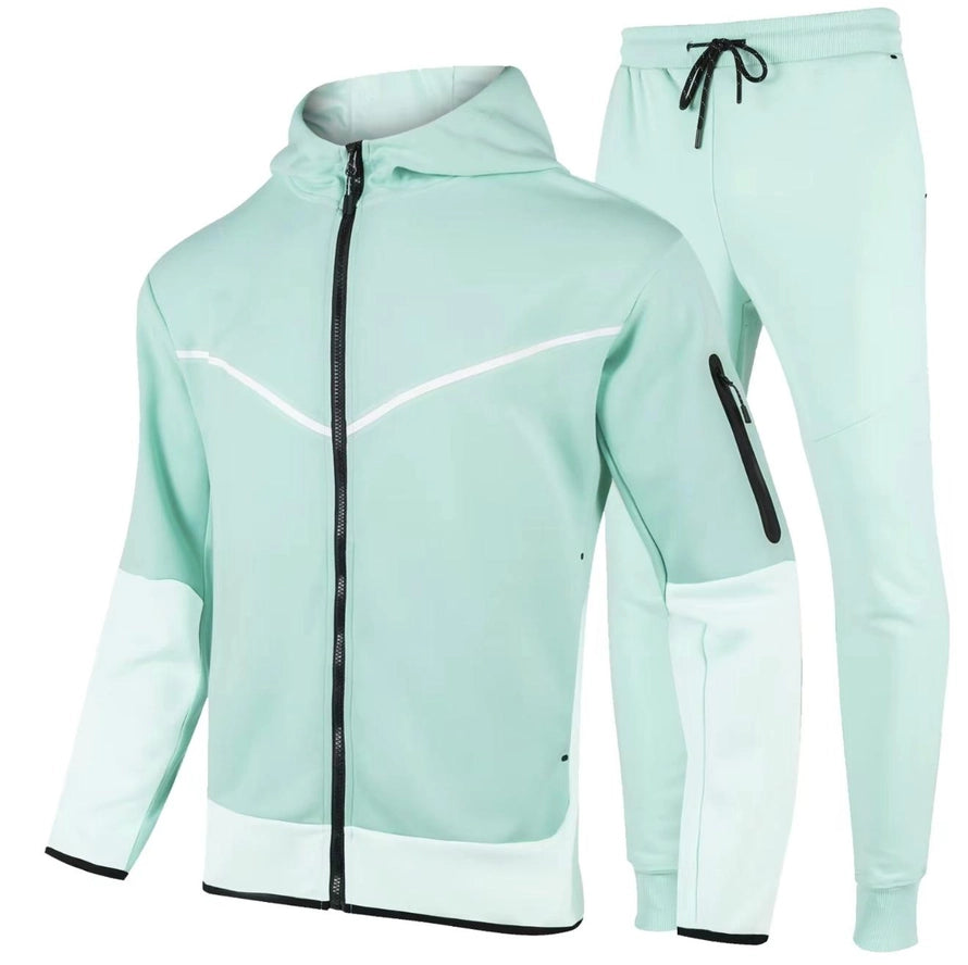 Men's Ultratech Fleece Two-Tone Tracksuit Hoodie & Joggers