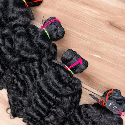 Raw Indian Curly Hair Bundle