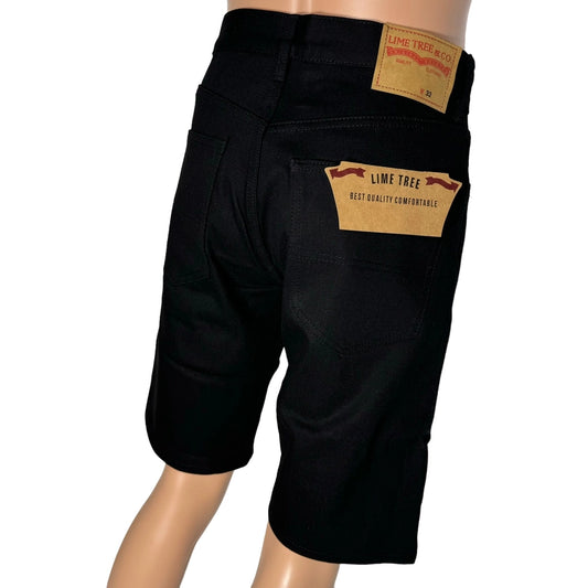 Lime Tree Denim Straight Fit Shorts