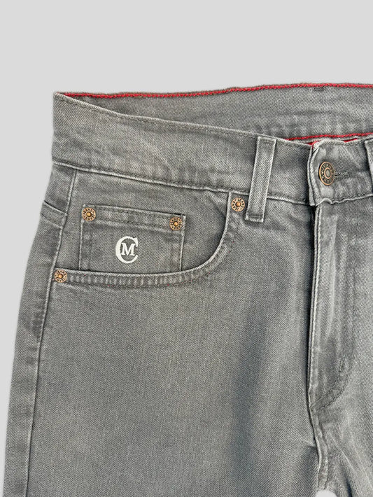 Gray Denim Trousers