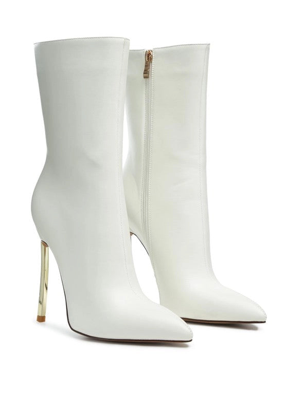 London Rag Over the Ankle Stiletto Boot
