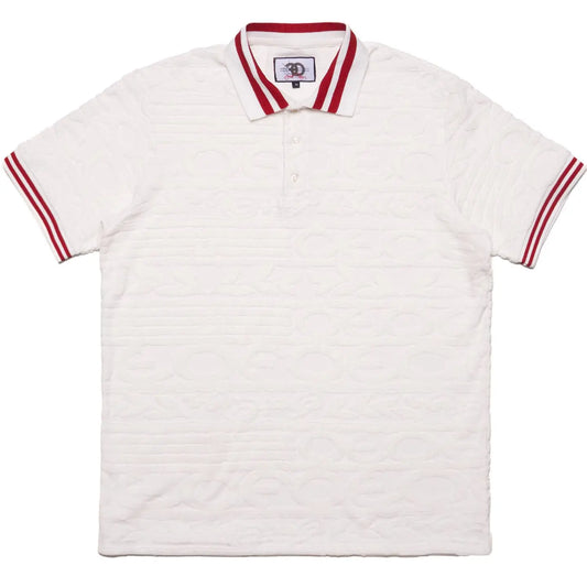 Baroque Terry Polo Short Set