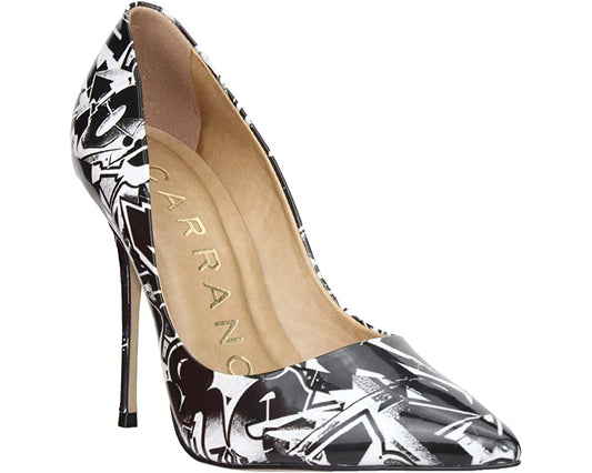 Leather Pump Graffiti