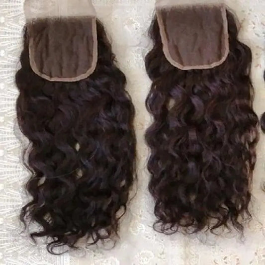 100% Brazilian Silky Body Wave Human Hair 4x4 Closure