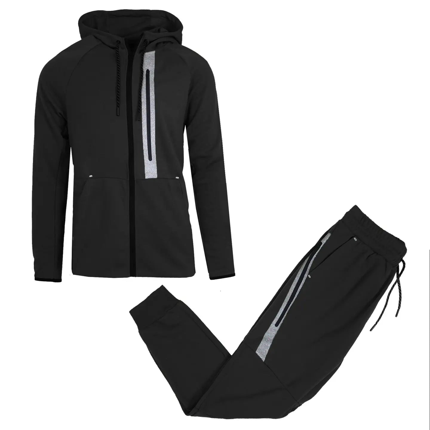 Full Zip Tech Fleece Hoodie and Jogger 2-Piece Set