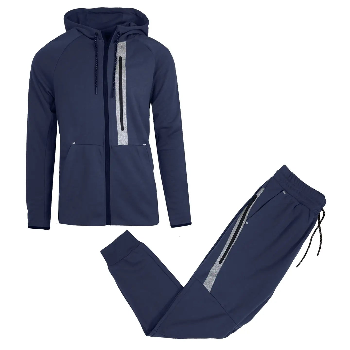 Full Zip Tech Fleece Hoodie and Jogger 2-Piece Set