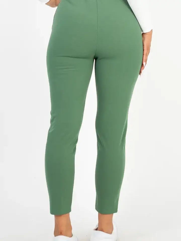 Knit Tie Front Pants