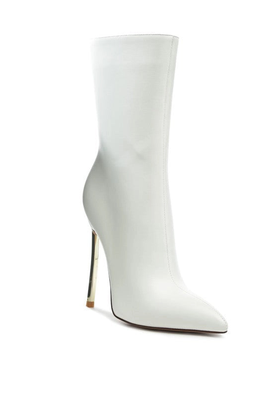 London Rag Over the Ankle Stiletto Boot