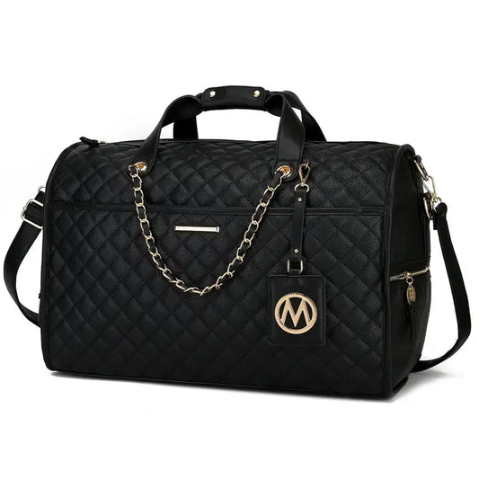 Lexie Vegan Leather Duffle Bag