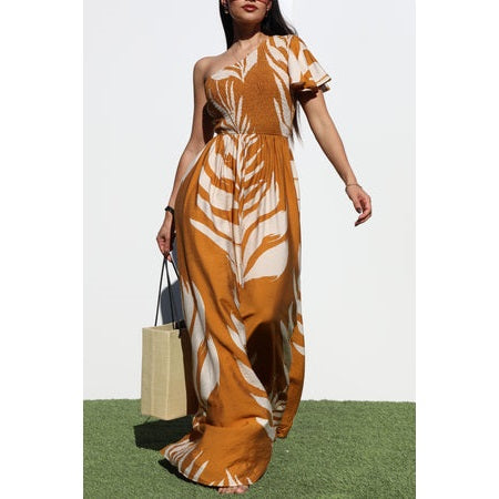 Tropical Serenade Maxi Dress