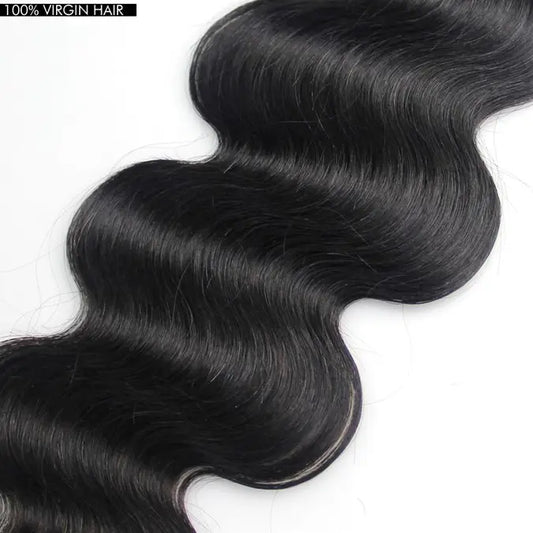 Indian Natural Body Wave Virgin Human Hair Extension Bundles