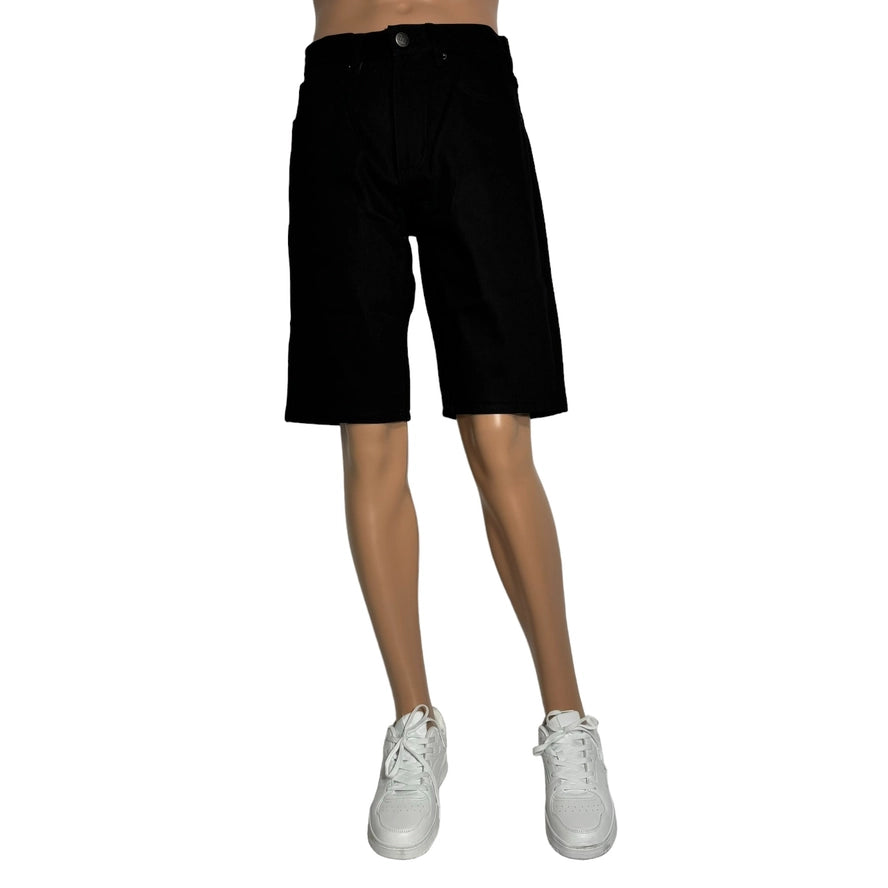 Lime Tree Denim Straight Fit Shorts
