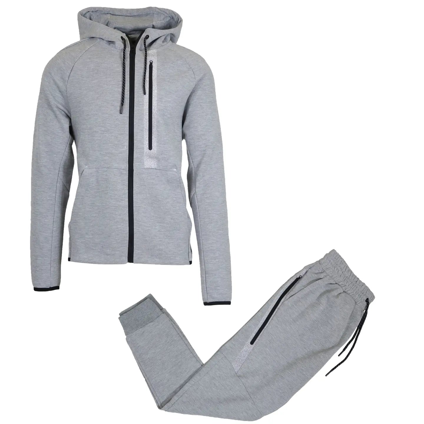 Full Zip Tech Fleece Hoodie and Jogger 2-Piece Set