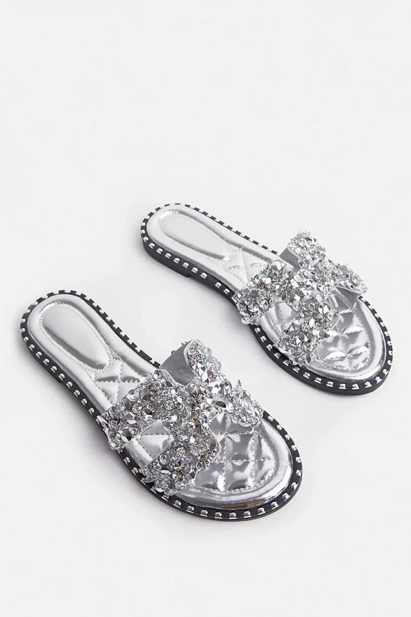 Embellished Flat Sliders