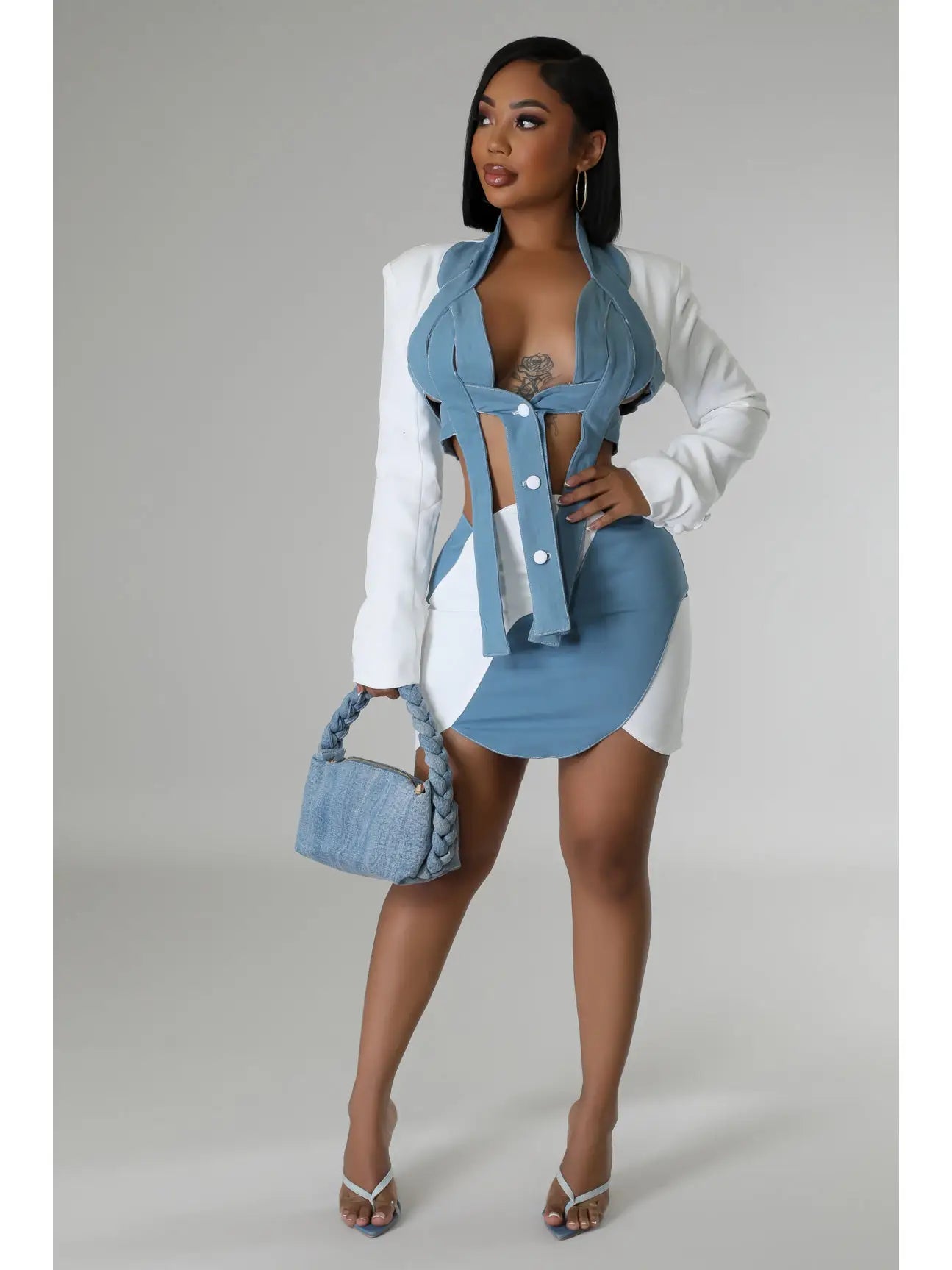 Crisp Clean Skirt Set