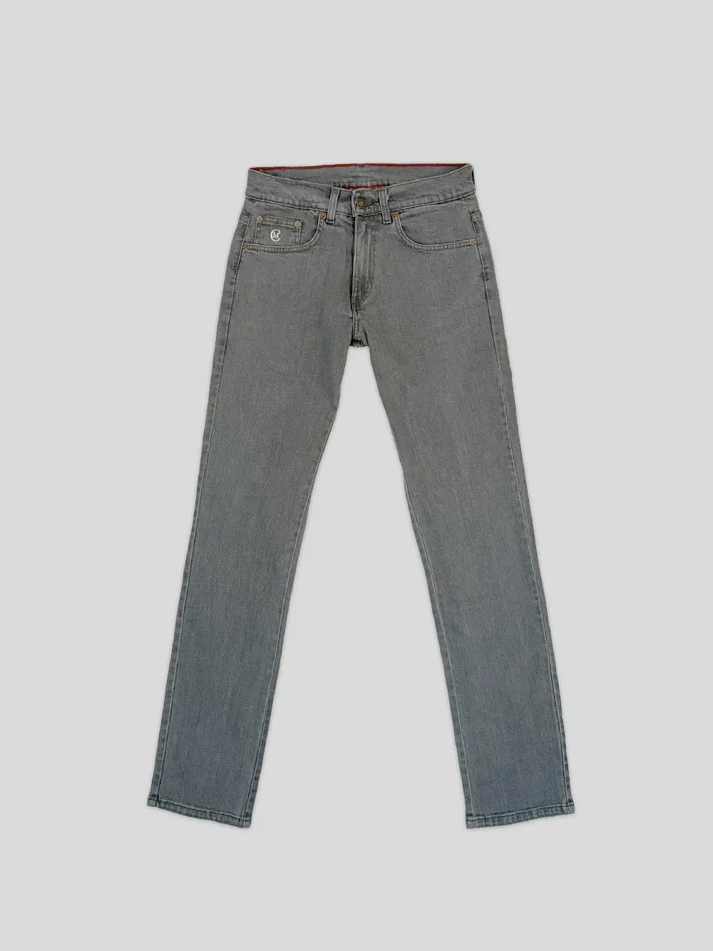 Gray Denim Trousers